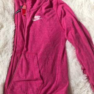 Hot Pink Girls Nike Hoodie